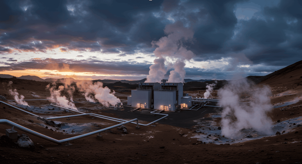 production d'électricité géothermie
