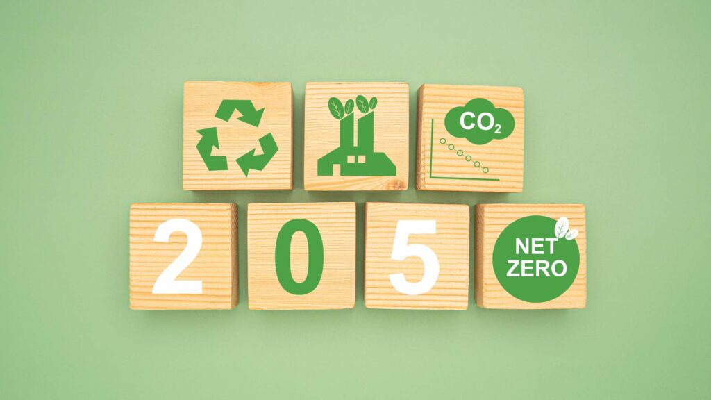 Objectif 2050 émissions de gaz à effet de serre