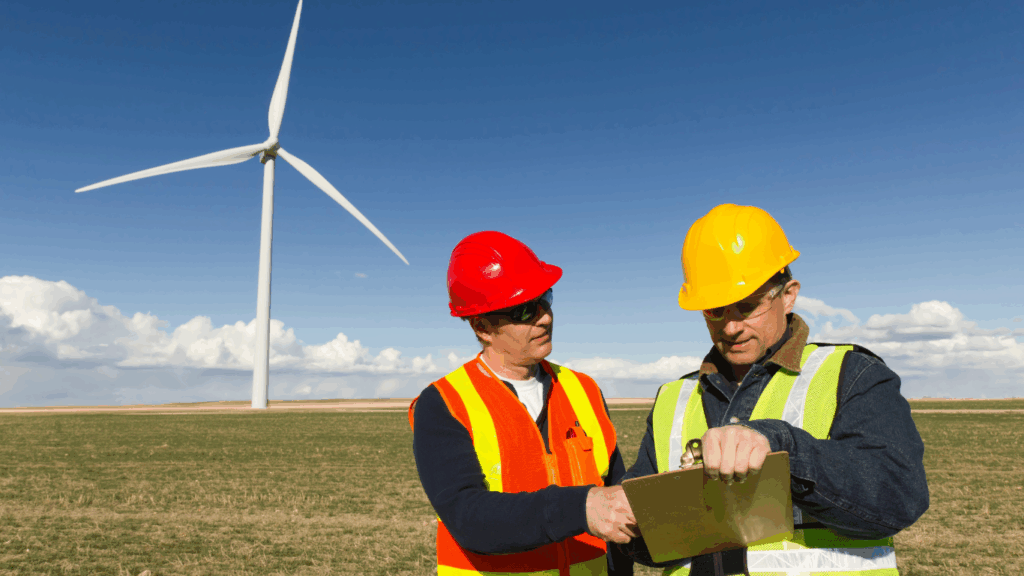 chef de projet en transition énergétique sur le terrain 