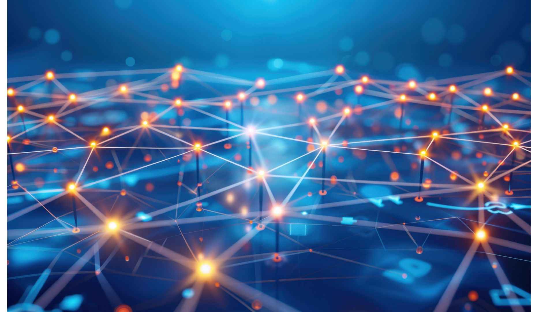 image d'un réseau de transmission des données